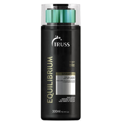 TRUSS Equilibrium Shampoo for Oily Hair - Itchy Scalp Treatment for Color-Treated Hair - Helps Balance Oily Scalp & Dry Ends - Hydrating & Cleansing Formula - Salt & Dye-Free (10.14 oz)