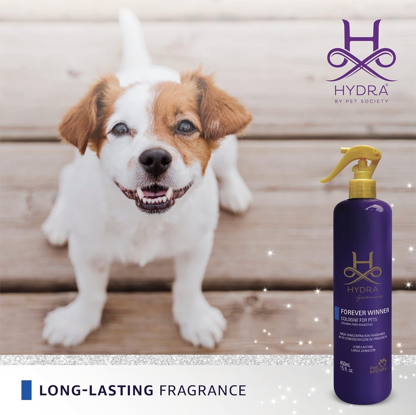 Hydra Groomers’ Forever Winner Cologne, Cat and Dog Cologne Spray, 4.4 fl. oz.