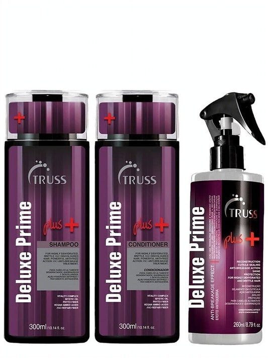 Truss Deluxe Prime Plus + Shampoo & Conditioner & Prime Set Bundle