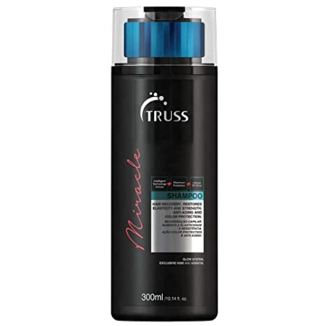 TRUSS Miracle Hair Shampoo - Anti-Aging & Color Protection Hair Shampoo for Women & Men - Formulated with Keratin & Vitamin E to Help Restore Elasticity & Shine (10.14 oz)