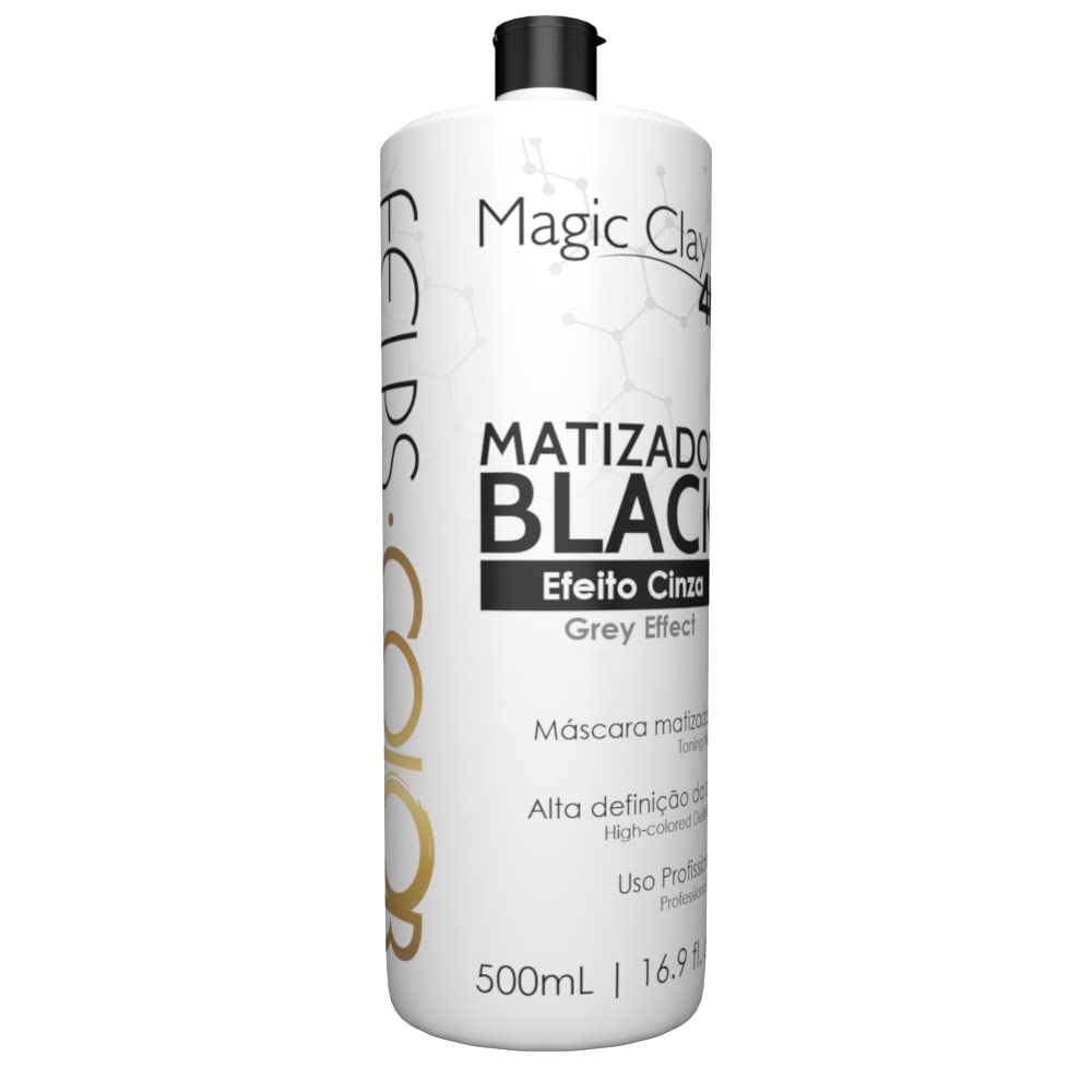 Felps XColor Magic Clay 4K Black Mattifying Tonalizer Mask (500ml/17.6oz)