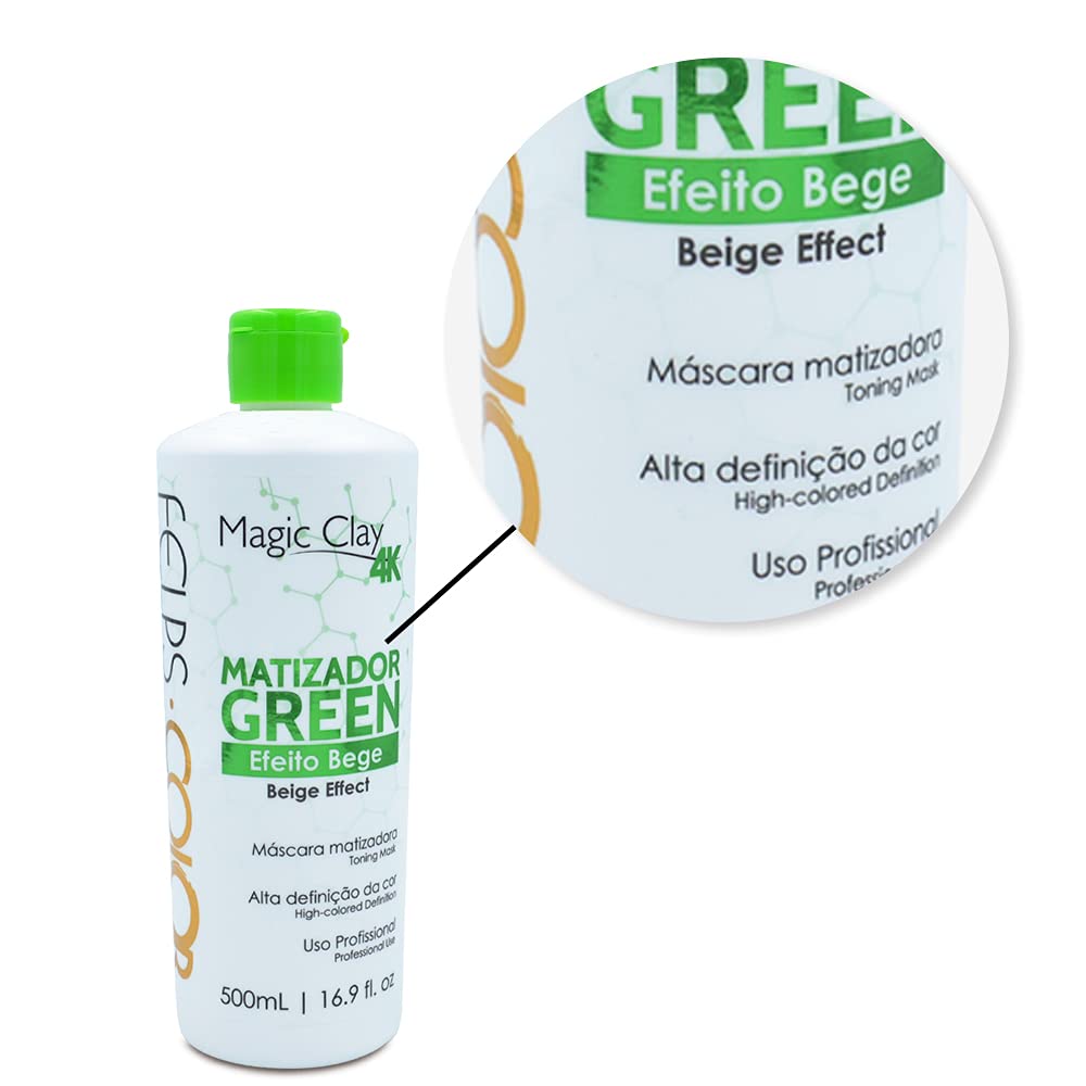 Felps Color Magic Clay Green Beige Effect 500ml/16.9fl.oz