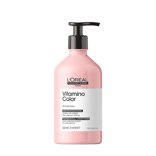 Loreal Vitamino Color Conditioner | Protects & Preserves Hair Color | Enhances Shine & Vibrancy | Moisturizes & Detangles | For Color Treated Hair | 16.9 Fl. Oz.