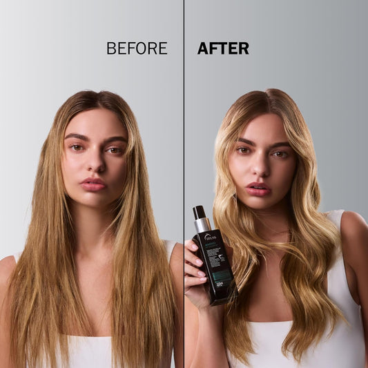 TRUSS Amino Heat Protection Spray for Hair - Anti Frizz Leave In Hair Spray - Infused with Essential Oils to Hydrate & Replenish Amino Acids - Color Safe Heat Protectant & Detangler (7.61 oz)